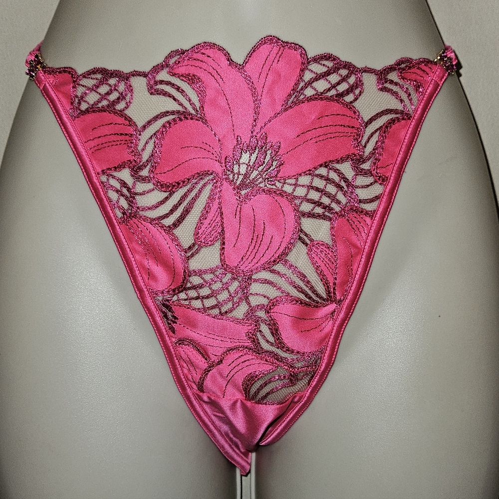 Honey Birdette Allie Brazilian Hot Pink size XL NWT